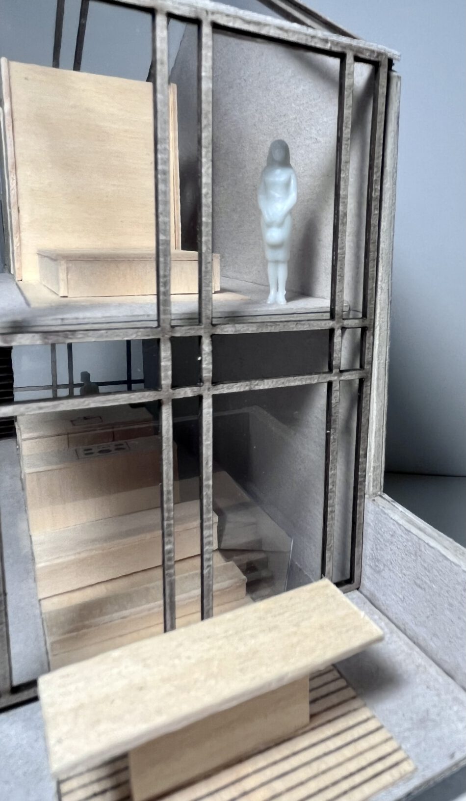 Maquette achtergevel 2