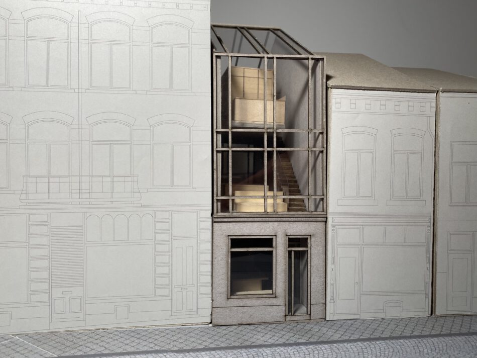 Maquette straatbeeld
