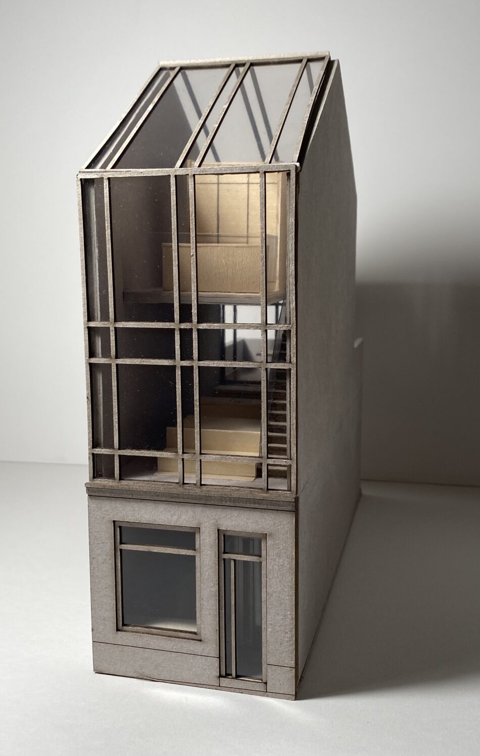 Maquette voorgevel